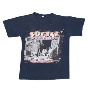 Social Distortion band t shirt